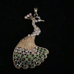 Fashion jewelry, Peacock Pendant